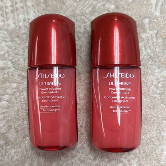 Brand New Shiseido Set of 2 Ultimune Power Infusing Concentrate Hydrating Serum - Picture 5 of 9